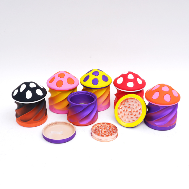 4-layer Mushroom Metal Grinder