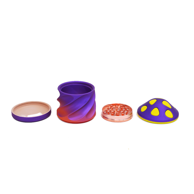 4-layer Mushroom Metal Grinder