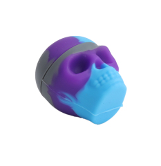 Wholesale Skull-shaped Silicone Oil Container
