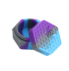 Wholesale Hexagonal Silicone Oil Container
