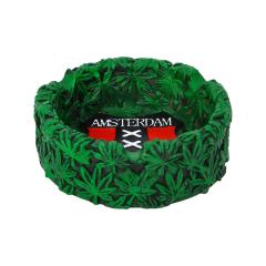 New creative resin ashtray with a fashionable and unique grassland design