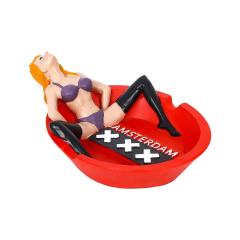 New creative resin ashtray - fashionable and individual woman-shaped ashtray