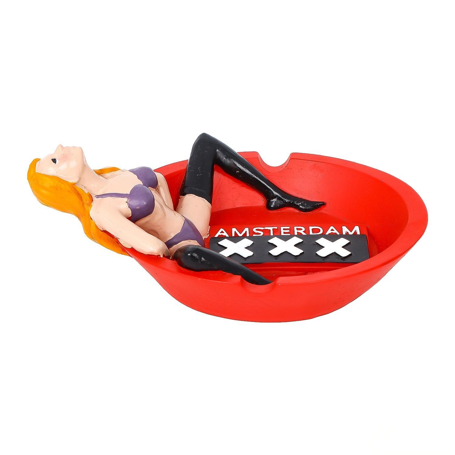 New creative resin ashtray - fashionable and individual woman-shaped ashtray