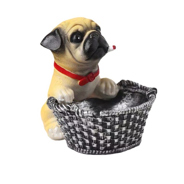 Creative and trendy ashtray with anti-flying ash design suitable for home living room Adorable dog-shaped animal ashtray home decoration 2025 new style