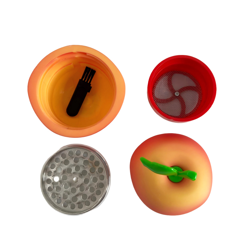 Wholesale Apple-shaped Herb Grinder from Honghui Smoking