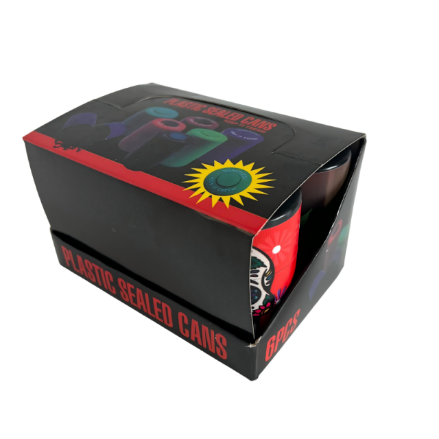 Wholesale Skull Pattern Sealed Jar with Display Box