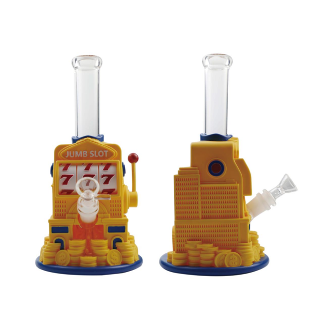 Wholesale Soft Silicone Lucky Machine Waterpipe Silicone Bong from Honghui Smoking