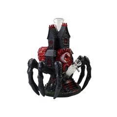 Wholesale Smoke Accessories Halloween Waterpipe Ancient Spider Castle Design Soft Silicone Bong