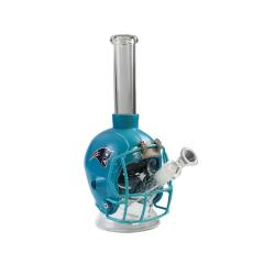 Wholesale Creative Skull Glass Bong Waterpipe with Helmet