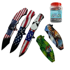 Wholesale Portable Useful Multi-function Custom LOGO Foldable Knife in Jar