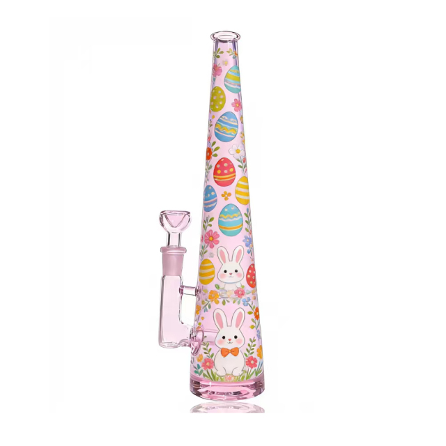 Wholesale Easter Glass Bong Cute Rabbit Egg Waterpipe