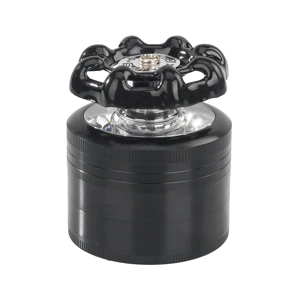 Wholesale Creative Valve Design Zinc Alloy Weed Grinder