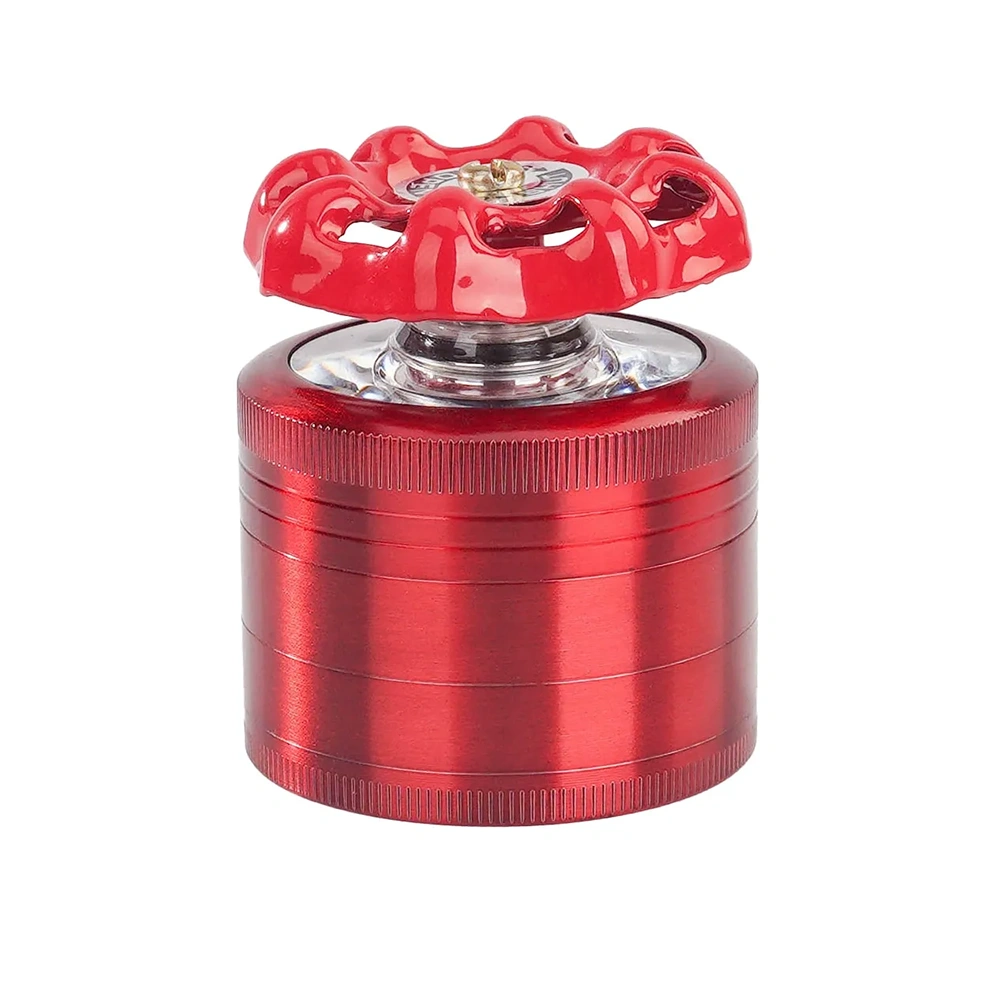 Wholesale Creative Valve Design Zinc Alloy Weed Grinder