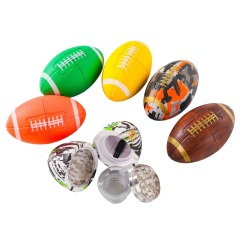 Wholesale Creative Rugby Design Herb Grinder Weed Grinder