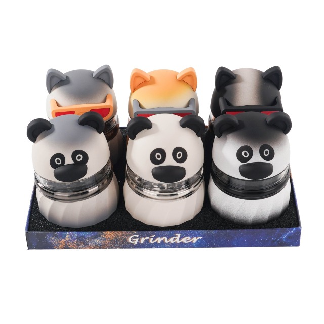 Wholesale Creative Panda Design Herb Grinder Weed Grinder