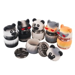 Wholesale Creative Panda Design Herb Grinder Weed Grinder