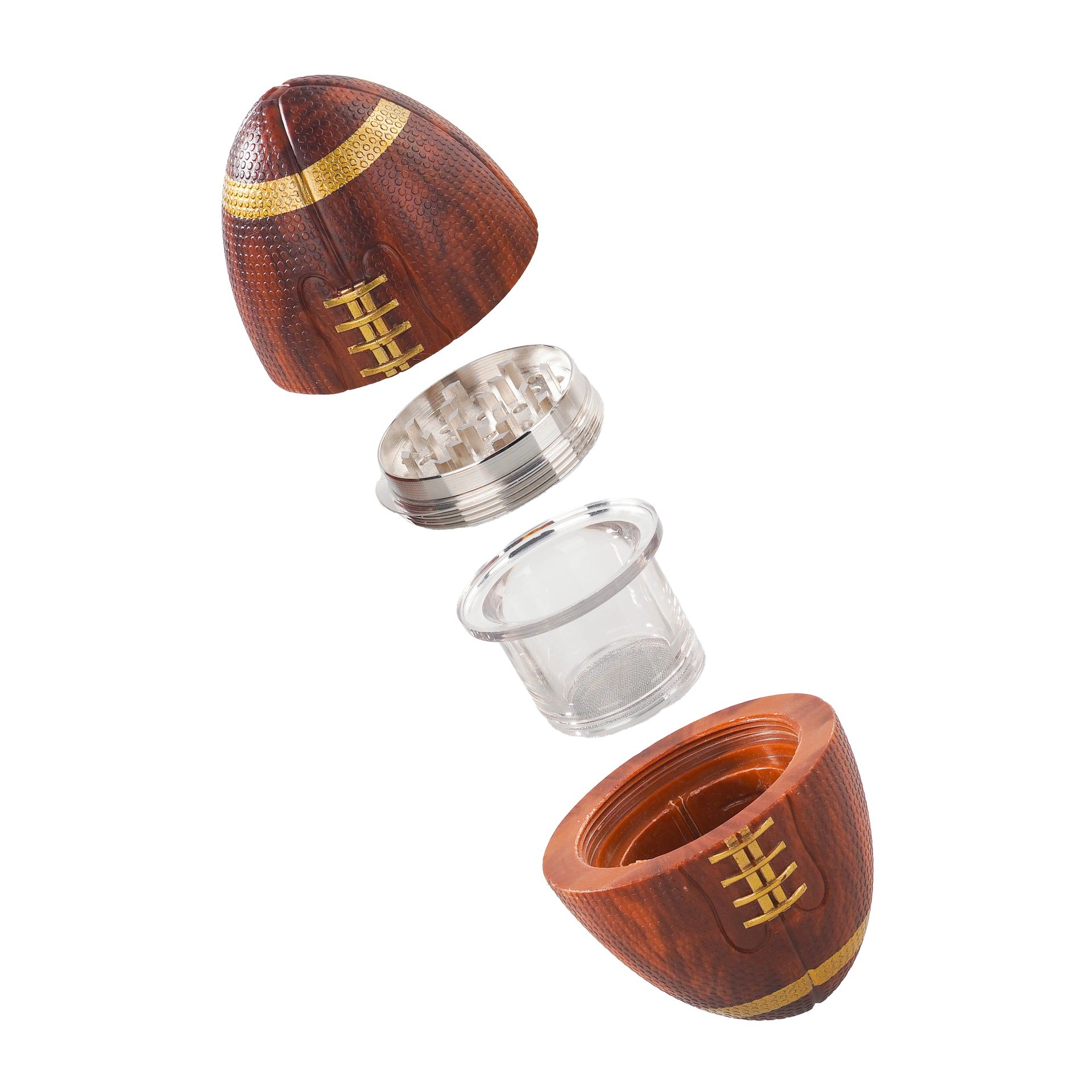 Wholesale Creative Rugby Design Herb Grinder Weed Grinder