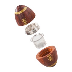 Wholesale Creative Rugby Design Herb Grinder Weed Grinder