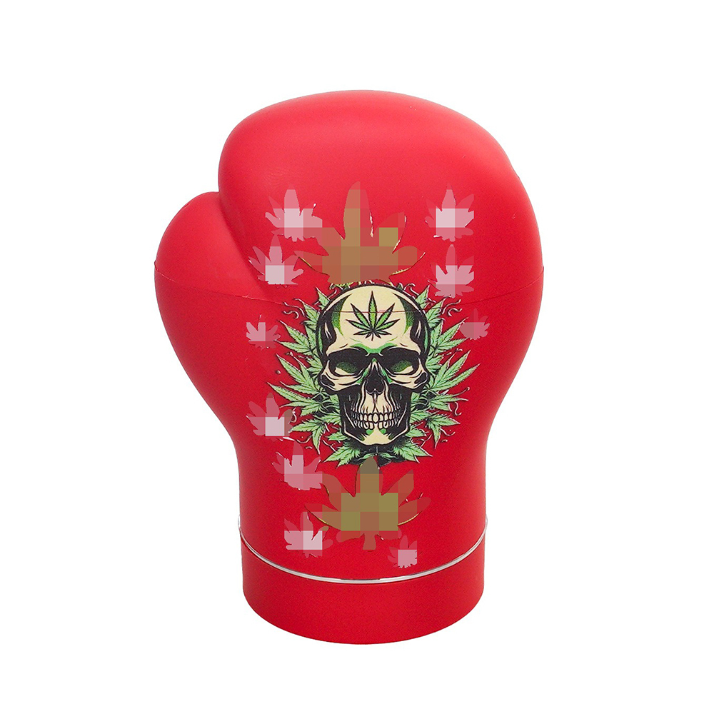 Wholesale Unique Boxing Gloves Design Zinc Alloy Herb Grinder Weed Grinder