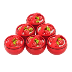 Wholesale Cute Strawberry Basket Design Herb Grinder Weed Grinder