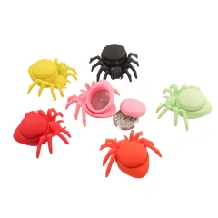 Wholesale Macaron Spider Design 4parts Zinc Alloy Herb Grinder Weed Grinder