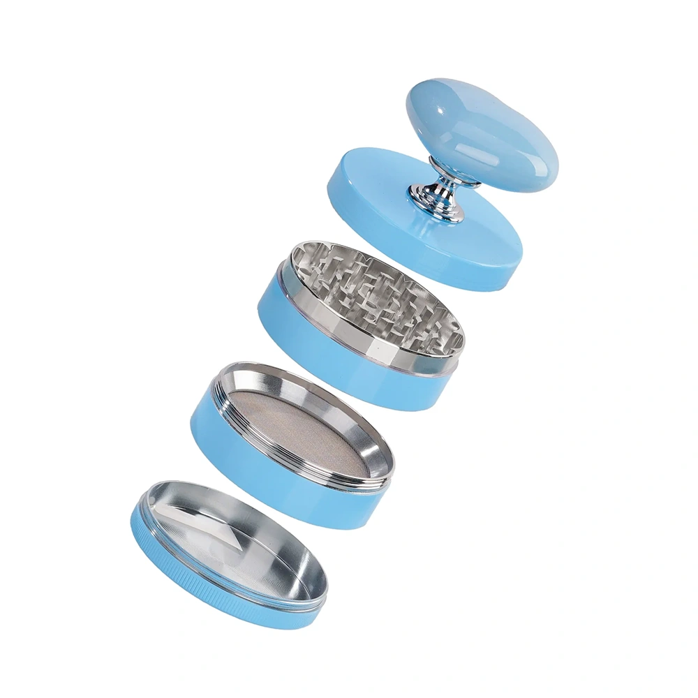 Wholesale Sweet Heart Shaped Design Zinc Alloy Herb Grinder Weed Grinder