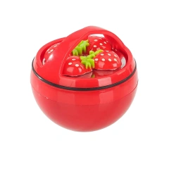 Wholesale Cute Strawberry Basket Design Herb Grinder Weed Grinder