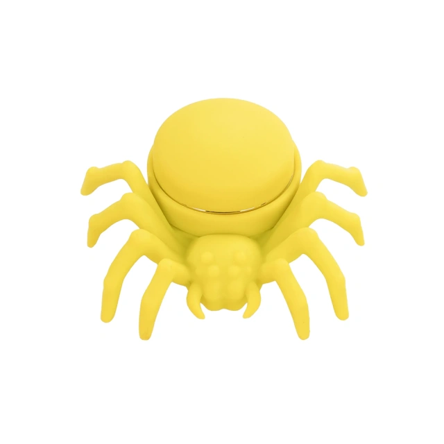 Wholesale Macaron Spider Design 4parts Zinc Alloy Herb Grinder Weed Grinder