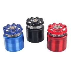 Wholesale Creative Valve Design Zinc Alloy Weed Grinder