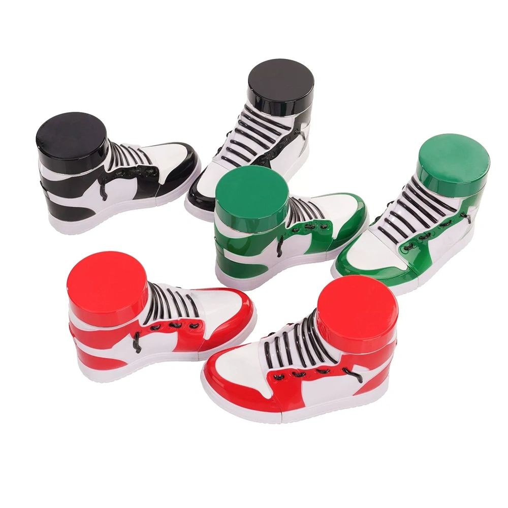 Wholesale AJ Sport Shoes Design Zinc Alloy Weed Grinder Herb Grinder Tobacco Grinder