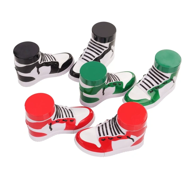 Wholesale AJ Sport Shoes Design Zinc Alloy Weed Grinder Herb Grinder Tobacco Grinder