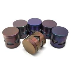 Honghui Smoking Wholesale Color-Changing Chameleon Metal Grinder