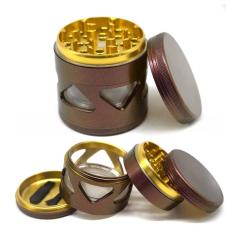 Honghui Smoking Wholesale Color-Changing Chameleon Metal Grinder