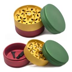 Wholesale 70mm-3parts Aluminum Alloy Herb Grinder Weed Grinder