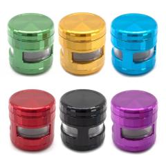 Wholesale New Removable Filter Screen Aluminun Alloy Herb Grinder