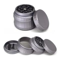 Wholesale Popular 63mm-4parts Aluminum Alloy Weed Grinder