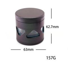 Honghui Smoking Wholesale Color-Changing Chameleon Metal Grinder