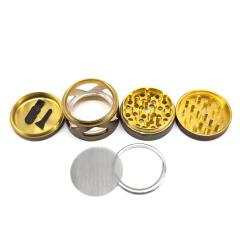 Honghui Smoking Wholesale Color-Changing Chameleon Metal Grinder