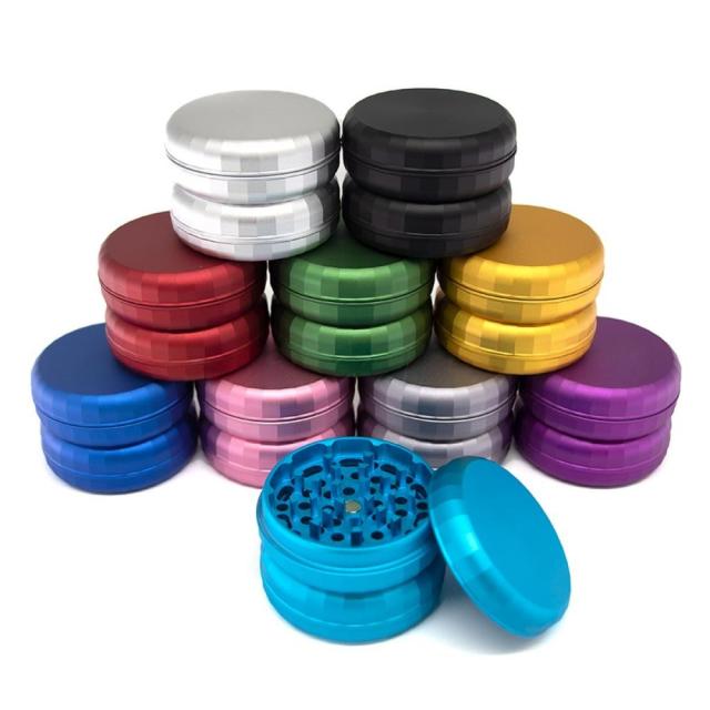 Wholesale Spinner Ball-Shaped 63mm-4parts Aluminum Alloy Grinder