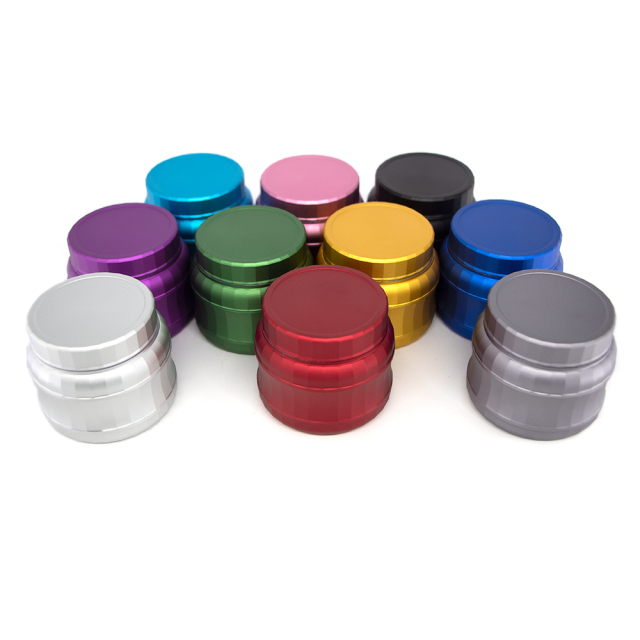 Wholesale Popular 63mm-4parts Aluminum Alloy Weed Grinder