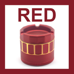 Wholesale Creative Metal Aluminum Alloy Weed Grinder with Ashtray