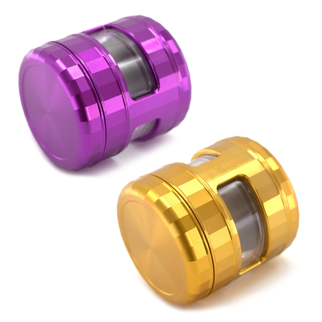 Wholesale New Removable Filter Screen Aluminun Alloy Herb Grinder