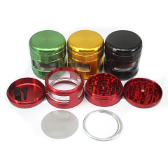 Wholesale New Removable Filter Screen Aluminun Alloy Herb Grinder