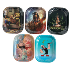 Wholesale Popeye the Sailor Man Design 18*14cm Tinplate Rolling Tray in Stock