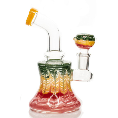 Wholesale Classic Wrap & Rake Bong Glass Bong Waterpipe