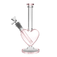 Wholesale Creative Glass Heart Bong