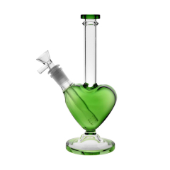 Wholesale Creative Glass Heart Bong