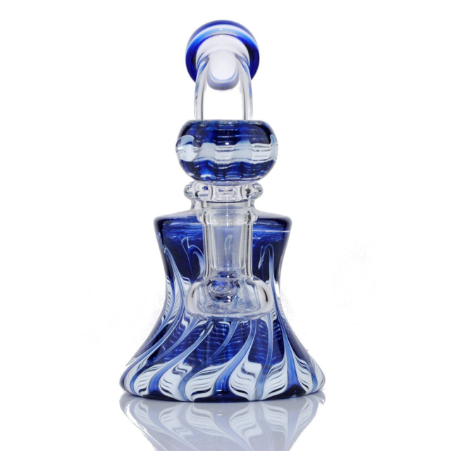 Wholesale Classic Wrap & Rake Bong Glass Bong Waterpipe