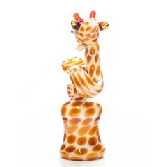 Wholesale Unique Giraffe Glass Bong Waterpipe