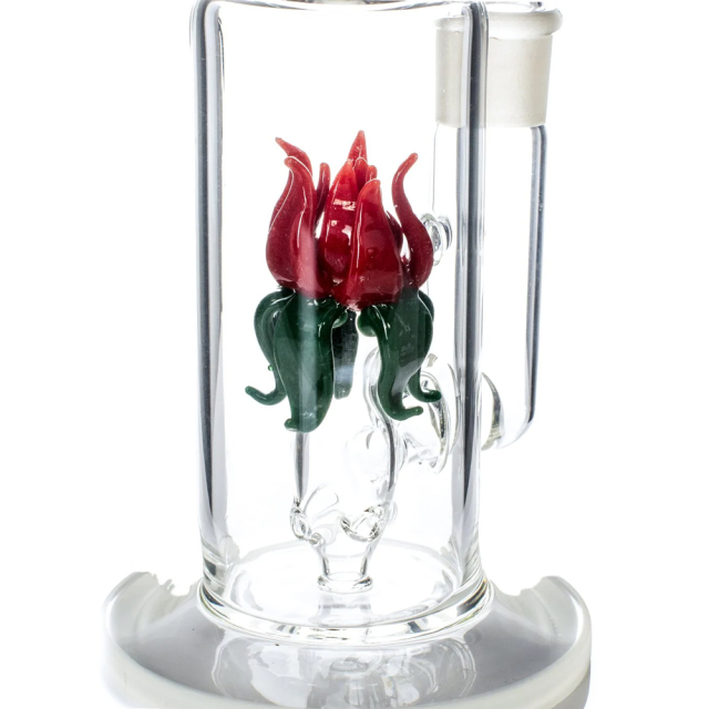 Wholesale Rose Glass Bong Waterpipe